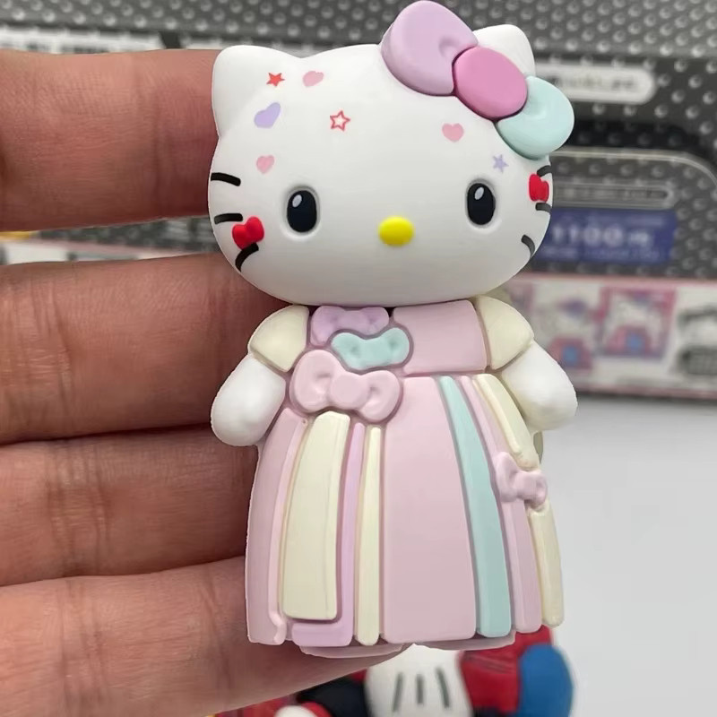 Sanrio KT-Katze Socialite-Stil, Blindbox-Figur, Einzelfigur - Bild 5