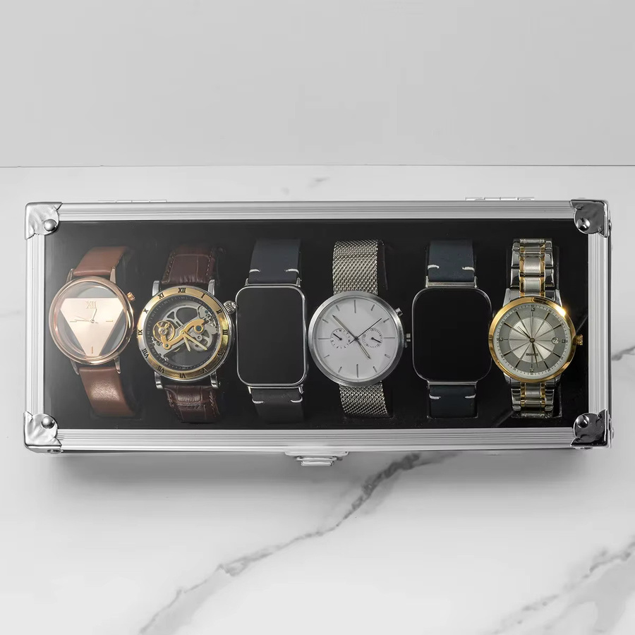 FancyWrist Uhrenbox, Aluminiumlegierung, 6/12 Gitter, Unisex - Bild 3