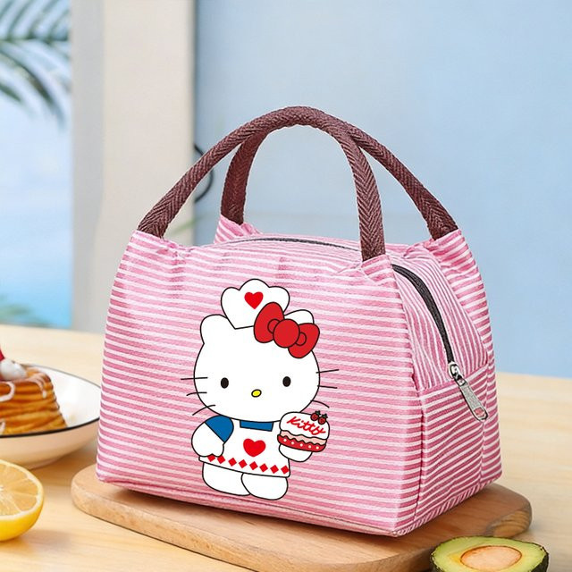 Hello Kitty Isolierte Lunch-Tasche in Pink für Bento-Boxen und Mahlzeiten - Bild 1
