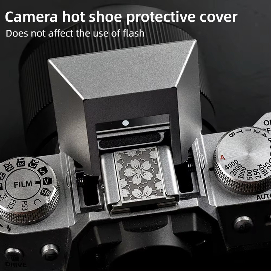 Fujifilm Kamera Blitzschuh Abdeckung und Auslöser Kappe Zubehör für XT5 XT50 XM5 XE5 X100VI X100FX XPRO3 XT4 XT30II XT20 - Bild 2