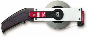 BMI Rahmenbandmaß Flextop Standard aus rostfreiem Edelstahl, Farbe Silber, Länge: 30 m, Breite: 1,3 cm - Bild 1
