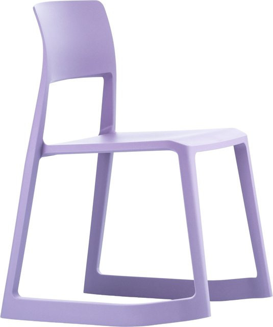 Vitra Tip Ton Re Stuhl in Purple, stapelbar und wetterfest - Bild 1