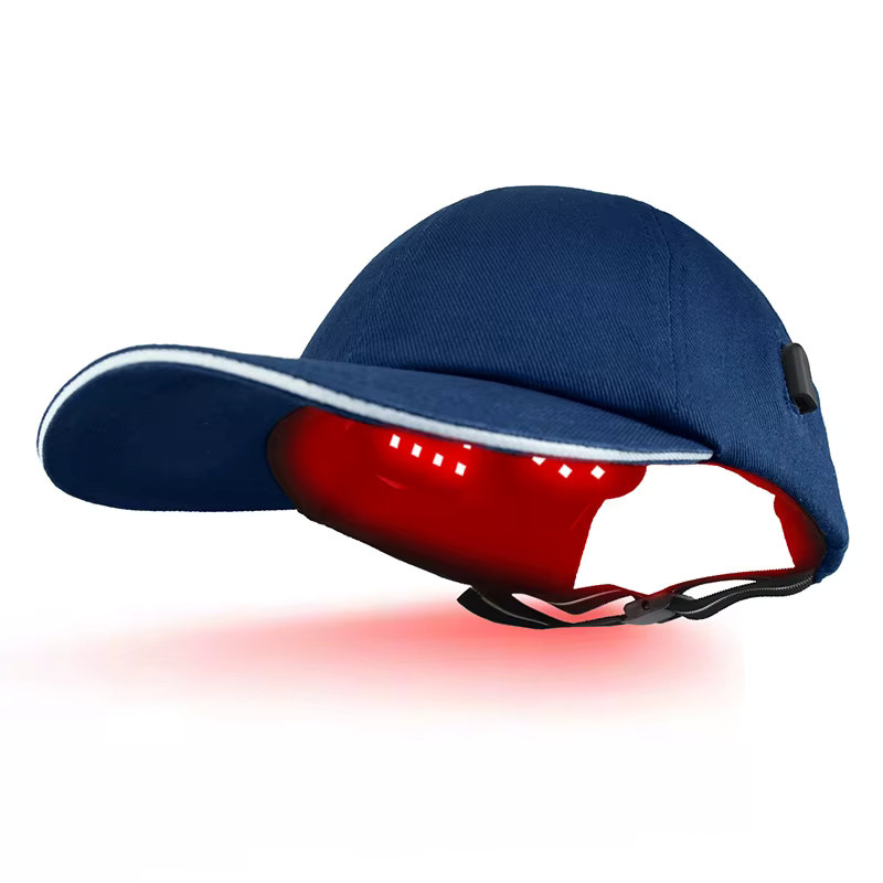 DH Beauty Infrarot-Mütze Rotlichttherapie-Gerät, Unisex, Blau - Bild 4