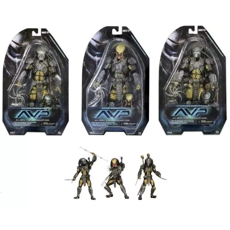 NECA Alien vs. Predator Predator Actionfigur, Sammlermodell - Bild 5