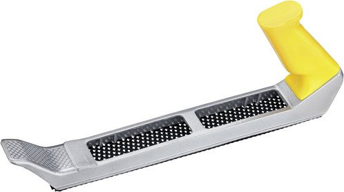 Connex Hobel aus Metall in Gelb und Silber, Länge: 25 cm - Bild 1