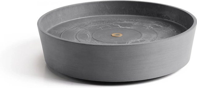 Ecopots Untersetzer Amsterdam mit Rollen in Grau, Durchmesser: 34 cm - Bild 1