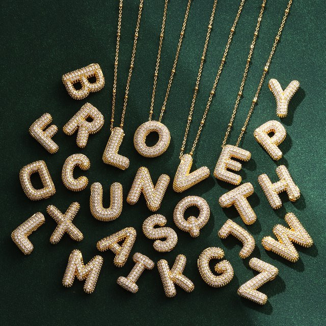 Marisa Halskette Edelstahl, Zirkonia, Kristall, Gold, Damen - Bild 1