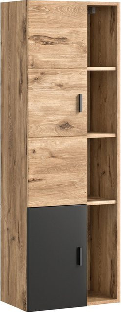 Midischrank GRADO xonox.home Eiche Nox Oak Nb B/H/T: 48 x 144 x 35 cm - Bild 1