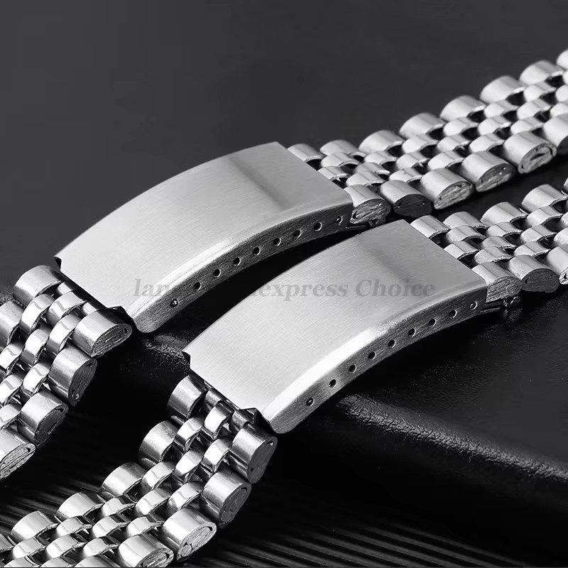 Uhrenarmband Edelstahl, Silber, Herren - Bild 3