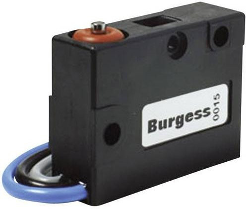 Burgess V3SYRUL Mikroschalter Schwarz 250 V/AC 5A IP67 tastend - Bild 1