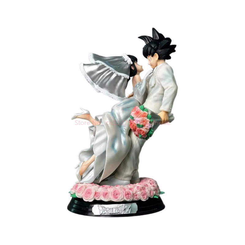 Bandai Dragon Ball Z Son Goku & Chichi Hochzeitsversion, Actionfigur, 31 cm - Bild 2