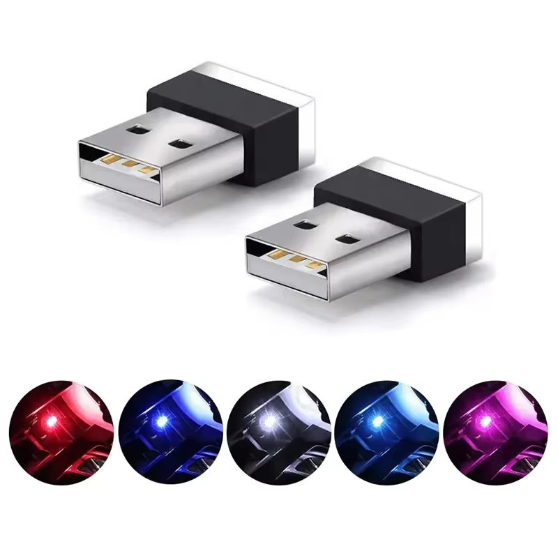 NATURIXY USB LED Ambientebeleuchtung als dekorative Notbeleuchtung in Rot, Blau oder Weiß - Bild 2