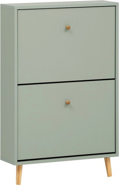 Schildmeyer Schuhkipper Bjarne aus Eichenholz in Pistazie, B/H/T: 59,8 x 92,2 x 19,55 cm - Bild 1