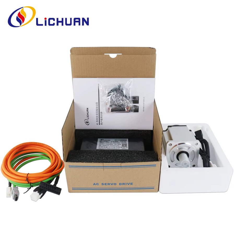 Lichuan AC-Servomotor-Kit mit A5 Treiber für CNC-Maschinen, 220 V, 3000 U/min, IP65 - Bild 4
