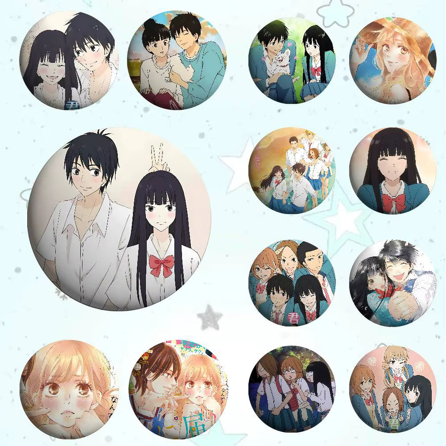 Brosche Metall, Weißblech Soft Button Pin, Amine K-Kimi Ni Todoke Abzeichen - Bild 2