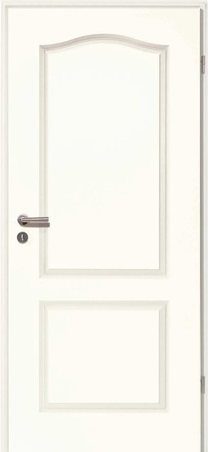 GetaDoor Zimmertür Brillant Classic 4002-B in Weiß, Anschlag Links, B: 73,5 cm, H: 198,5 cm - Bild 1