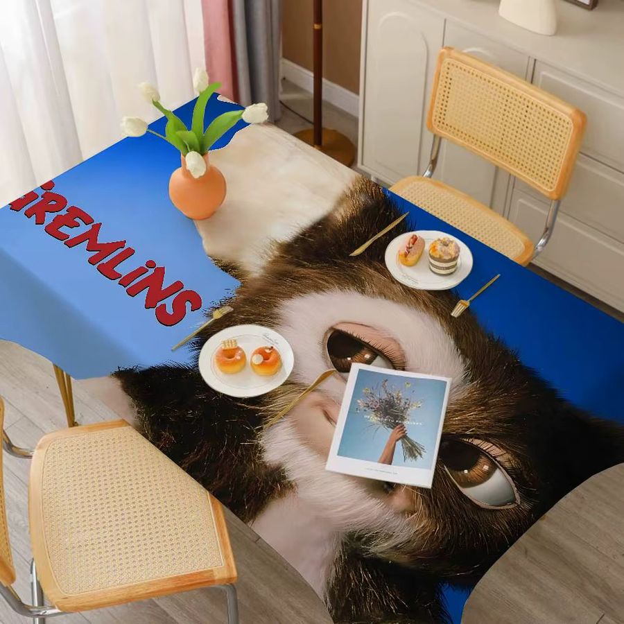 Potdemiel Tischdecke G-Gremlins Film Motiv Multicolor für Küche, Esstisch oder Picknick - Bild 6