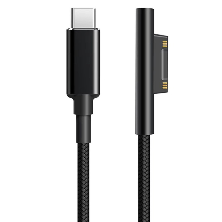 Microsoft Netzteil mit USB Typ C PD Schnellladefunktion 102 W, Schwarz - Bild 3