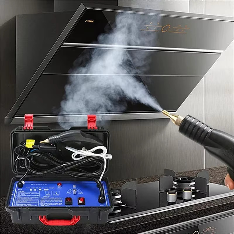 BALASHOV Elektrischer Handheld-Dampfreiniger mit 2500 W für Zuhause, Küche und Auto - Bild 3