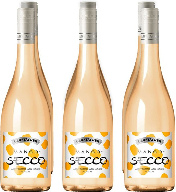 Gerstacker Fruchtsecco Mango 6 x 0,75 l - Bild 1