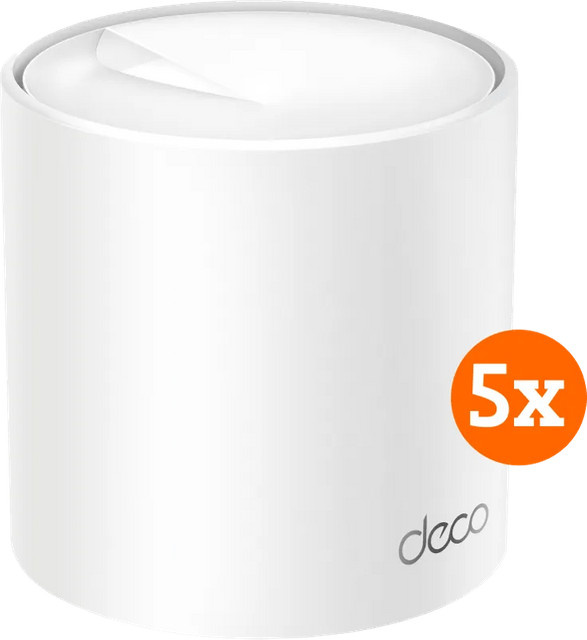 TP-Link Deco X50 WiFi 6 Mesh-System 5er-Pack in Weiß - Bild 1