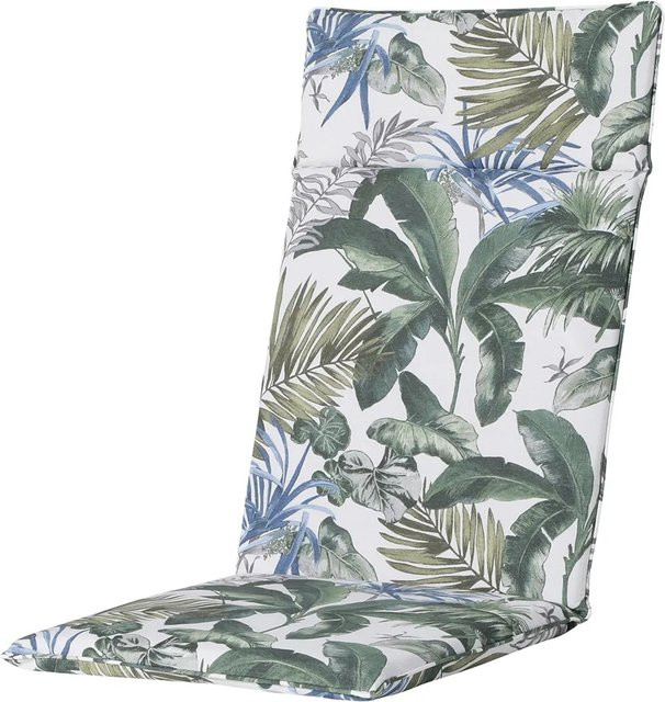 Madison Auflage Hochlehner Outdoor Bliss Blue, wasserabweisend und gesteppt, B/T: 120 x 50 cm - Bild 1
