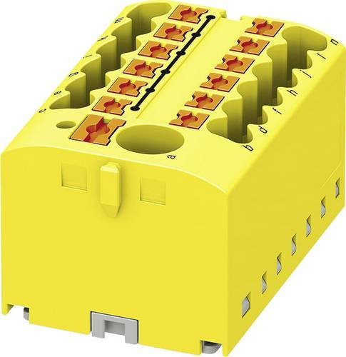 Phoenix Contact Verteilerblock 3273358 Zugfeder Gelb 8er Packung - Bild 1