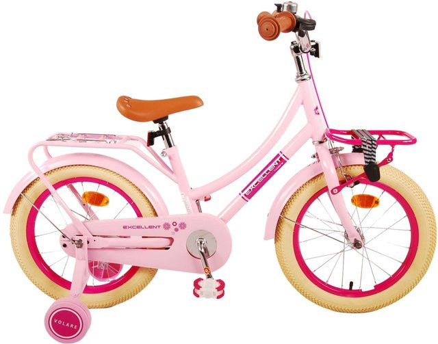 VOLARE Kinderfahrrad Excellent, 16 Zoll, rosa - Bild 1