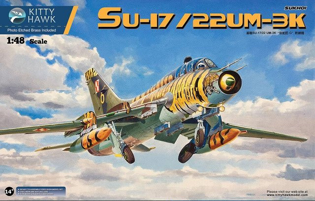 Kitty Hawk Su-17, Su-22 UM3K/UM4 Fitter G, Fahrzeug, 1:48 - Bild 1