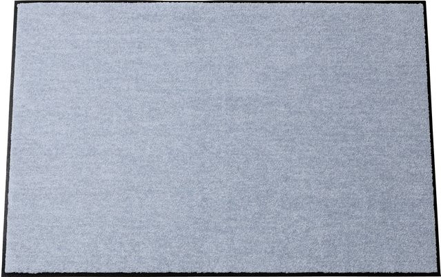 Rutschhemmende Fußmatte Salonloewe in Grau und Silber aus Polyamid - Bild 1