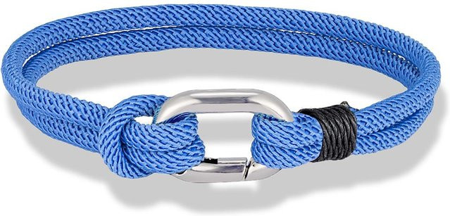 YULIN Seilarmband, weiß, 19 cm, Herren, Unisex - Bild 1