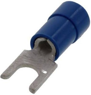 Molex Gabelkabelschuh mit Crimphülse 1.3mm² bis 2mm² in Blau - Bild 1