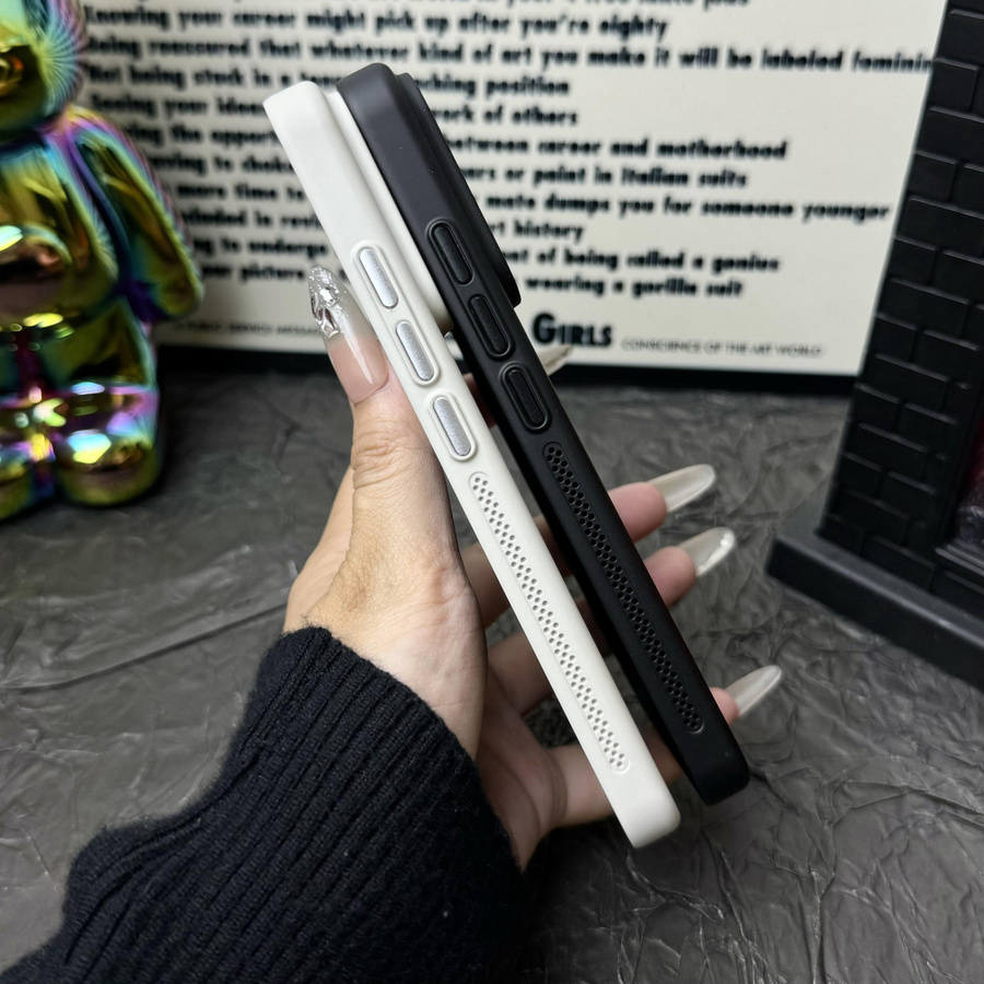 Xiaomi MagSafe Handyhülle mit atmungsaktivem Netz und Wärmeableitung für Xiaomi 14 15 17 Pro Max, Stoßfestes Hartschalen-Cover, Schwarz - Bild 2