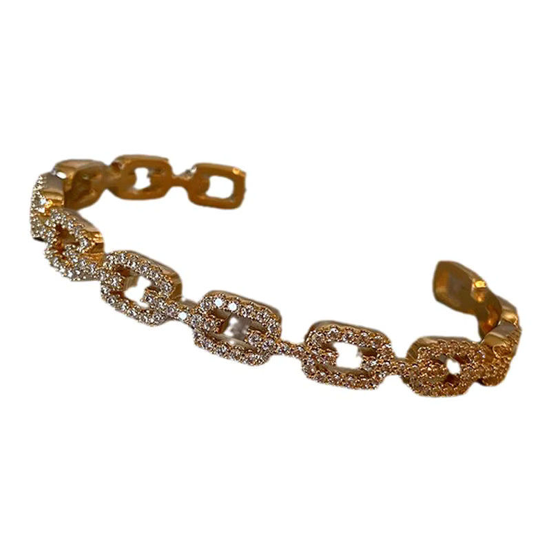 Taoya Armband, 18K vergoldet, Zirkonia, Damen - Bild 4