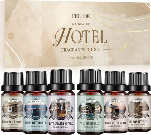 eelhoe Aroma-Set für ätherische Öle, 6-teilig, multicolor, Damen - Bild 1