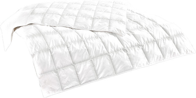 Ortho-Vital Luxus Sommer Daunendecke aus Entendaunen und Federn in Weiß, B/T: 135 x 200 cm - Bild 1