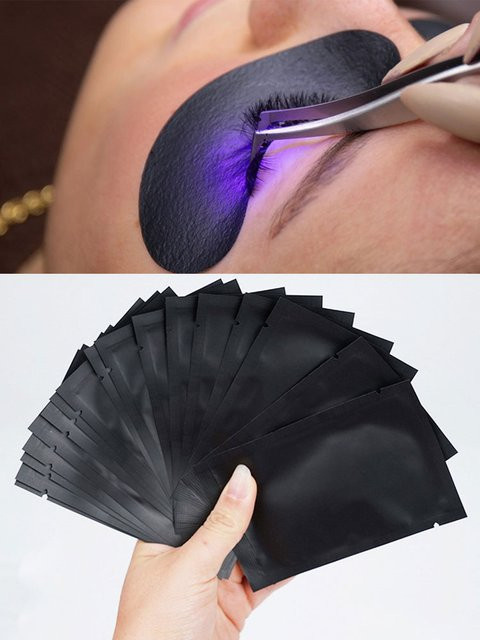 XINYILEJIA Augengel-Pads, Hydrogel, 50 Paar, Schwarz, Unisex - Bild 1
