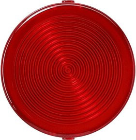 Gira Lichtsignalhaube E10 in Rot, flach aus Kunststoff - Bild 1