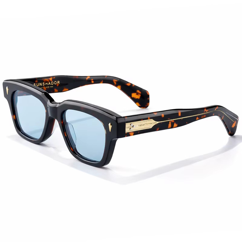 Sunshador Sonnenbrille, Vollrand, Square, Acetat, Unisex - Bild 2