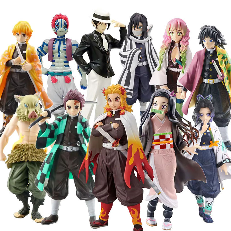 Bandai Demon Slayer Kimetsu no Yaiba Actionfiguren aus Kunststoff, mehrfarbig, Höhe: 15 cm - Bild 4
