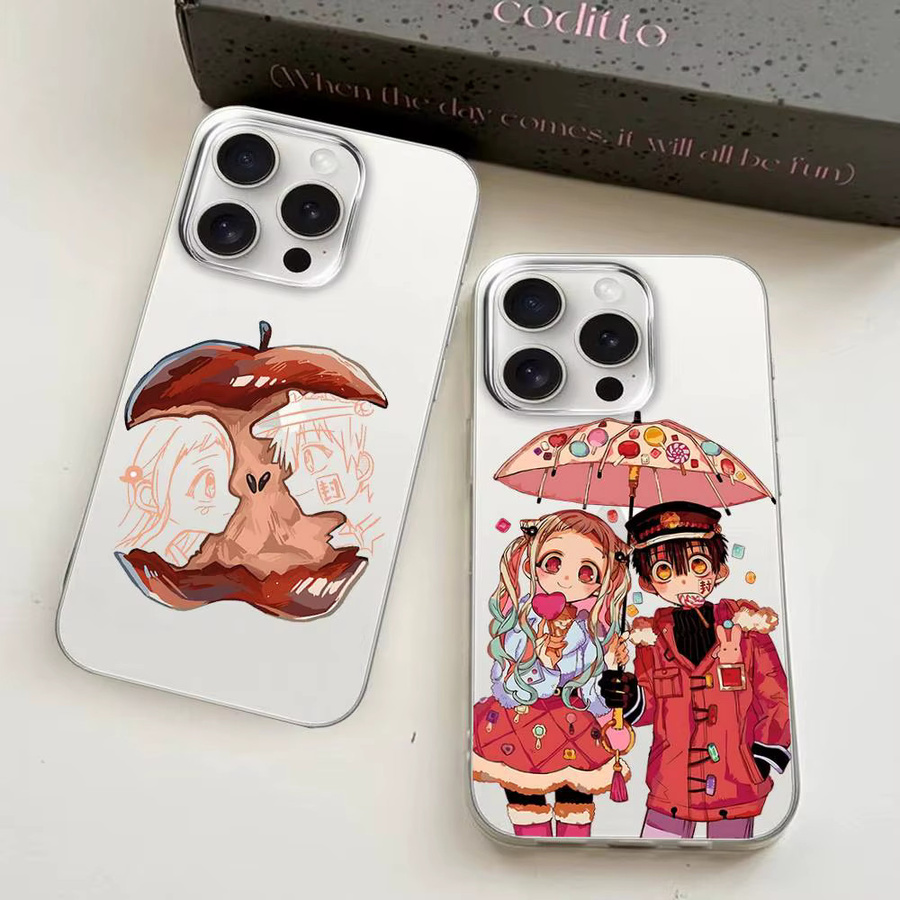 Mesuca Anime Toilet Bound Hanako Kun Handyhülle Transparent für iPhone 17 16 15 14 13 12 Pro Max Mini Plus - Bild 2