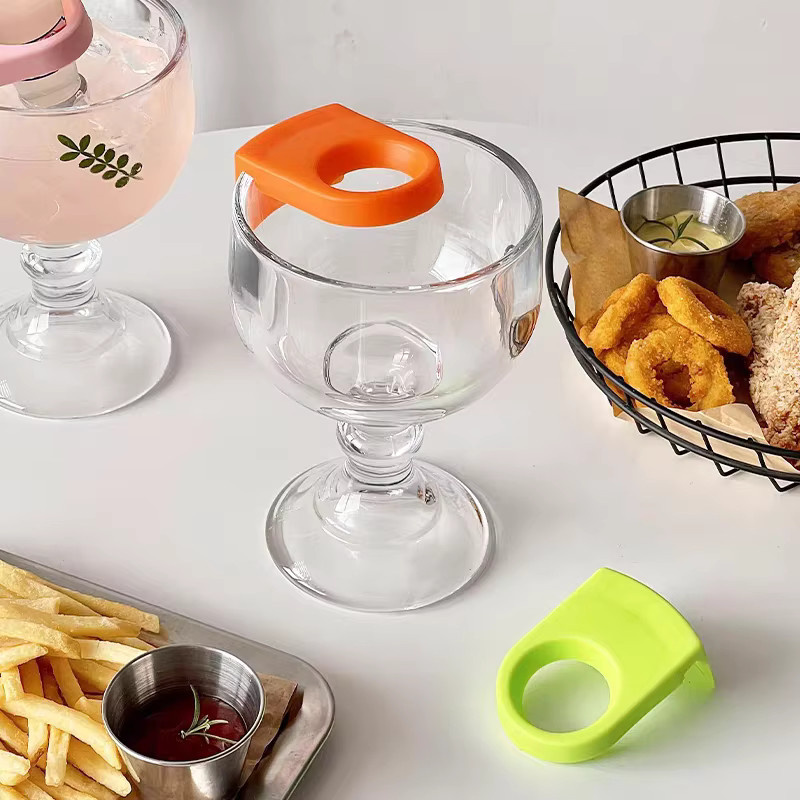 Lojes 100er Set Flaschenclips aus ABS Kunststoff für Bier- und Cocktailgläser - Bild 1