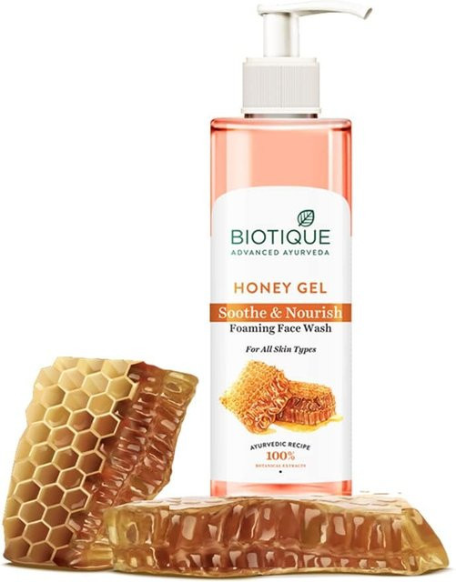 Biotique Honig Gel Gesichtswaschmittel, 200 ml, Trockene Haut - Bild 1