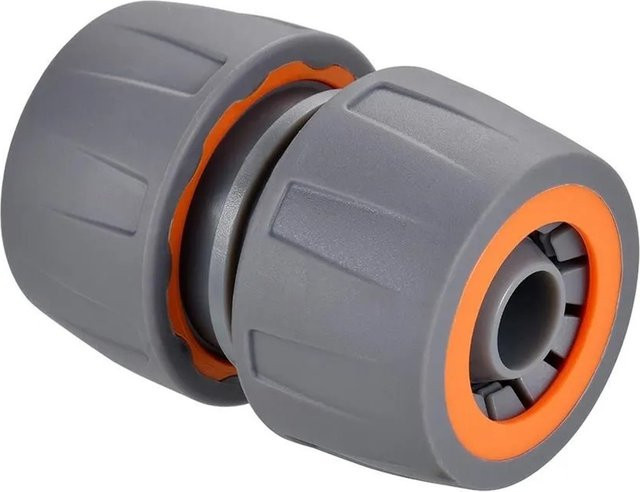 FUXTEC Schlauchreparatur-Verbinder FX-SRP2 in Weiß, Schwarz und Grau mit 3/4 Zoll Anschluss - Bild 1