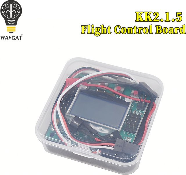 WAVGAT KK 2.1.5 LCD Multirotor Flight Control Board in Grün für Quadcopter und OpenAeroVTOL - Bild 1