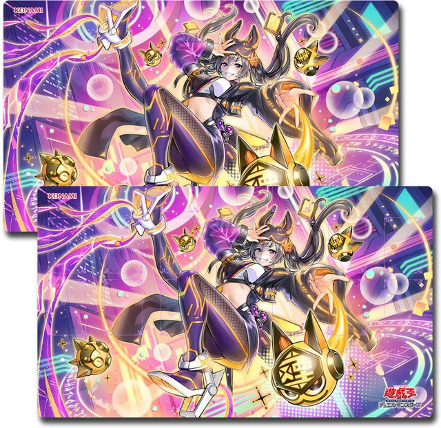 Yu-Gi-Oh! I:P Masquerena Spielmatte, Gummi, Bunt - Bild 1
