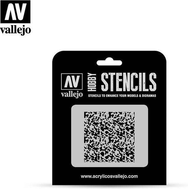 Vallejo Schablone, verwitterte Farbe - Bild 1