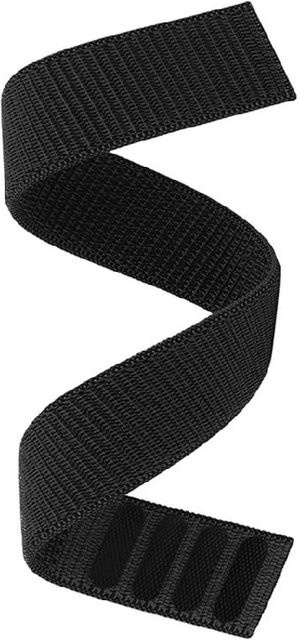Uhrenarmband Nylon Sport Klettband, schwarz, Unisex - Bild 1