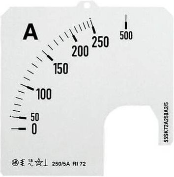 ABB 2CSG122107R5011 SCL-A5-30/72 Wechselskala in Weiß - Bild 1