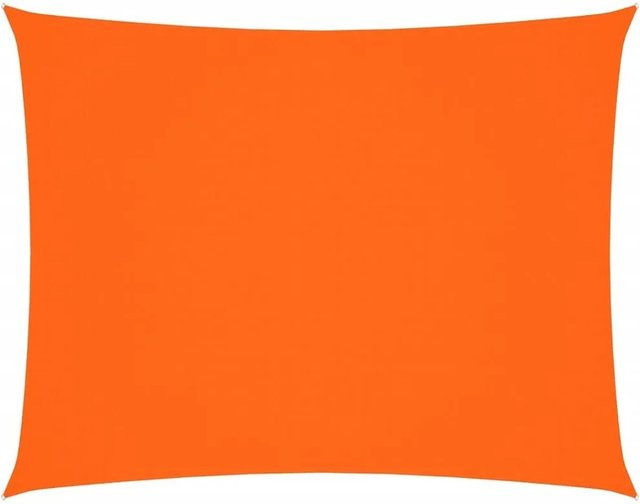 Furnicato Sonnensegel aus PU-beschichtetem Oxford-Gewebe rechteckig in Orange, Breite: 700 cm, Tiefe: 600 cm - Bild 1
